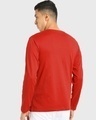Shop Men's Red Running Towards Holidays Typography T-shirt-Design
