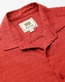 Shop Men's Red Textured Shirt