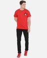 Shop Men's Red Sleepy Head Graphic Printed T-shirt-Full