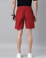 Shop Men's Red Slim Fit Cotton Shorts-Design