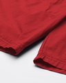Shop Men's Red Slim Fit Cotton Shorts