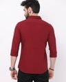Shop Men's Red Slim Fit Shirt-Full