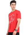 Shop Men's Red Spider Man Graphic Printed T-shirt-Full