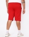Shop Men's Red Spider Man Plus Size Side Printed Shorts-Full