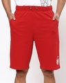 Shop Men's Red Spider Man Printed Shorts-Front
