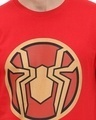 Shop Men's Red Spidey Logo Printed T-shirt-Full