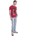 Shop Men's Red Spidey Sense Graphic Printed T-shirt-Full