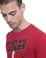 Shop Men's Red Spidey Sense Graphic Printed T-shirt