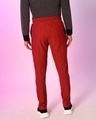 Shop Men's Red Striped Drawstring Joggers-Design