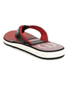 Shop Men's Red Striped Flip Flops