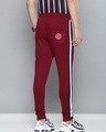 Shop Men's Red Striped Joggers-Design