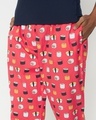 Shop Men's Red Sushi Me Printed Pyjamas
