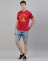 Shop Men's Red Thala Gang Graphic Printed T-shirt