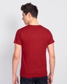 Shop Men's Red The Traveller Graphic Printed T-shirt-Design