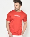 Shop Men's Red Typography T-shirt-Front