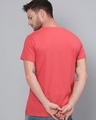 Shop Men's Red Typography Slim Fit T-shirt-Design
