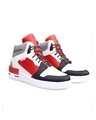 Shop Men's Red & White Color Block Casual Shoes-Full