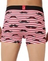 Shop Pack of 2 Men's Red & White Striped Printed Cotton Trunks-Full