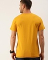 Shop Men's Red & Yellow Color Block T-shirt-Design