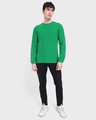 Shop Men's Green Textured Sweater-Full