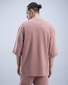 Shop Men's Pink Super Loose Fit T-shirt-Design