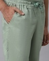 Shop Men's Sage Green Loose Comfort Fit Pants