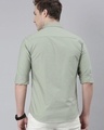 Shop Men's Sage Green Slim Fit Cargo Shirt-Full