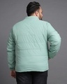 Shop Men's Sage & Navy Plus Size Reversible Puffer Jacket
