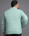 Shop Men's Sage & Navy Plus Size Reversible Puffer Jacket