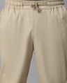 Shop Men's Sand Beige Loose Comfort Fit Pants