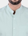 Shop Men's Sea Green Shirt