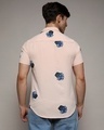 Shop Men's Seashell Pink Embroidered Shirt-Design