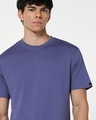 Shop Men's Skipper Blue T-shirt