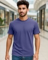 Shop Men's Skipper Blue T-shirt-Front