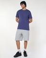 Shop Men's Skipper Blue T-shirt-Full