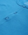 Shop Men's Sky Blue Full Sleeve Henley T-shirt-Full