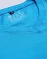Shop Men's Sky Blue Full Sleeve V Neck T-shirt-Full