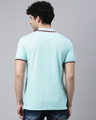 Shop Men's Sky Blue Polo T-shirt-Full