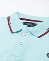 Shop Men's Sky Blue Polo T-shirt