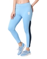 Shop Men's Sky Blue Solid Regular Fit Track Pants-Design
