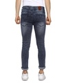 Shop Men's Slim Blue Torn Jeans-Design