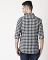 Shop Men's Slim Fit Casual Cotton Indigo Shirt-Full