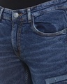 Shop Men's Slim Fit Solid Stretch Stylish New Trends Blue Denim Jeans