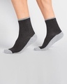 Shop Men's Slub Party Ankle Length Socks-Front