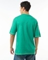 Shop Men's Slushy Green Oversized T-shirt-Full