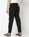 Shop Men's Solid Black Tape Pants-Design