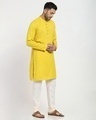 Shop Men's Solid Casual Relaxed Fit Long Kurta-Design