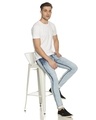 Shop Men's Solid Design Stylish Denim Jeans-Full