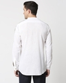 Shop Men's White Ethnic Tape Relaxed Fit Shirt-Design