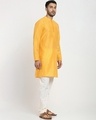 Shop Men's Solid Festive Relaxed Fit Kurta-Design